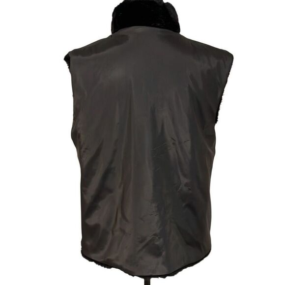 Giacca Gallery Faux Fur Reversible Vest - Picture 4 of 10
